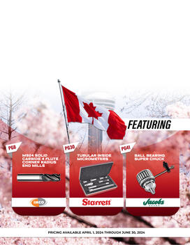 Canadian Product Flyer with imprint space for vendors.